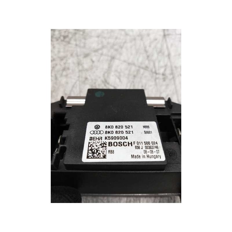 Recambio de resistencia calefaccion para audi a4 avant (8k5) (2008) 2.0 16v tdi referencia OEM IAM F011500024 8K0820521 K5909004