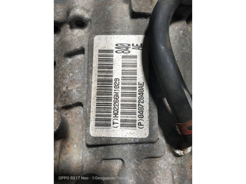 Recambio de caja cambios para jeep compass limited referencia OEM IAM P04872840AE HQ2266M1029 A167280613 Recambio de caja cambios para jeep compass limited referencia OEM IAM P04872840AE HQ2266M1029 A167280613