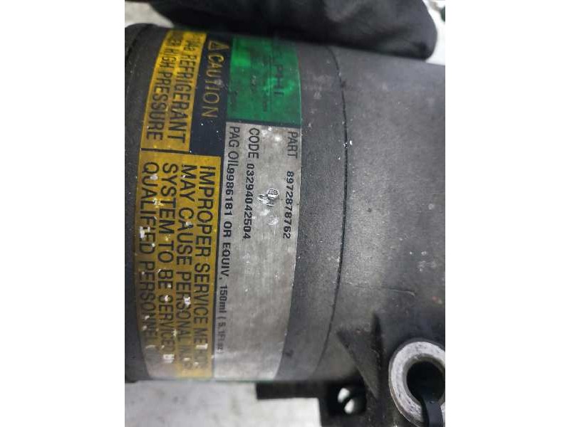 Recambio de compresor aire acondicionado para honda civic berlina 5 (eu7/8) referencia OEM IAM 8972878762 8762 