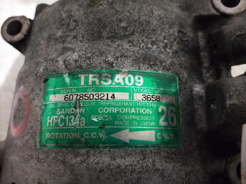 Recambio de compresor aire acondicionado para honda civic berlina 3 (ep1/2) referencia OEM IAM TRSA093658 3658  Recambio de compresor aire acondicionado para honda civic berlina 3 (ep1/2) referencia OEM IAM TRSA093658 3658