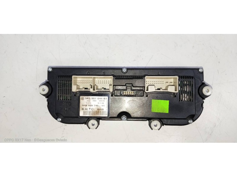 Recambio de mando calefaccion / aire acondicionado para volkswagen golf vi (5k1) gti referencia OEM IAM 5K0907044BT 5HB009746 