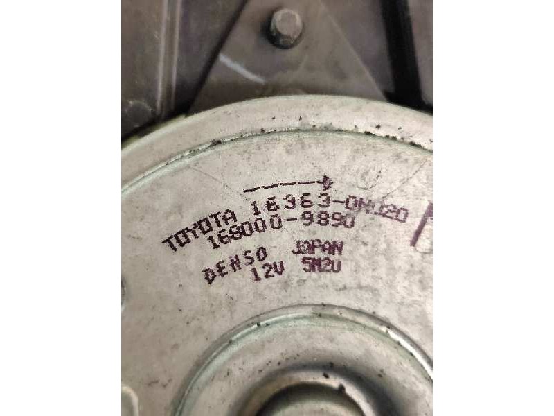 Recambio de electroventilador para toyota auris active referencia OEM IAM 1680009890 8925712020 4993003351 DENSO