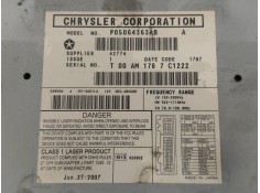 Recambio de sistema audio / radio cd para dodge caliber s referencia OEM IAM P05064363AB   2
