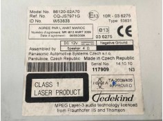 Recambio de sistema audio / radio cd para toyota auris active referencia OEM IAM 8612002A70 CQJS7971G  2