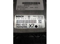 Recambio de centralita motor uce para toyota auris active referencia OEM IAM 0281016911 8966102X70 X7 2