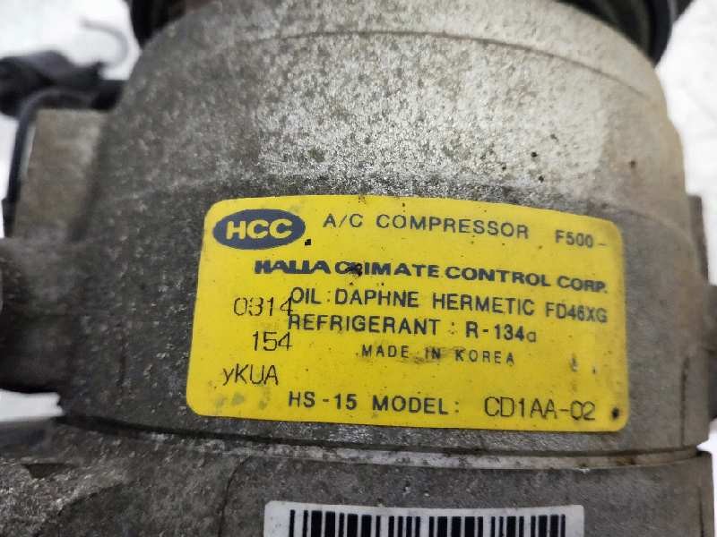 Recambio de compresor aire acondicionado para hyundai matrix (fc) 1.6 cat referencia OEM IAM CD1AA02 F500 