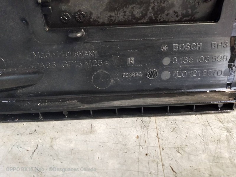 Recambio de electroventilador para volkswagen touareg (7l6) tdi r5 referencia OEM IAM 0130303922 7LO121203F 