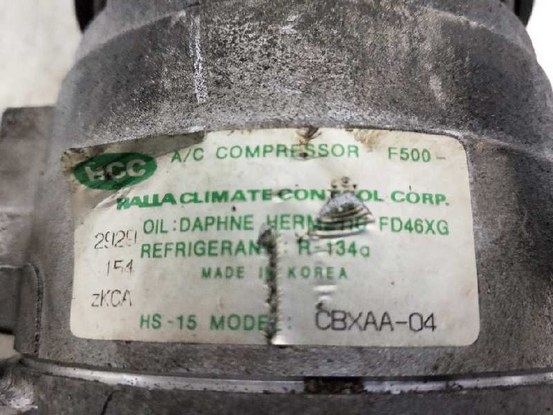 Recambio de compresor aire acondicionado para hyundai accent (lc) 1.3 12v cat referencia OEM IAM CBXAA04 F500 