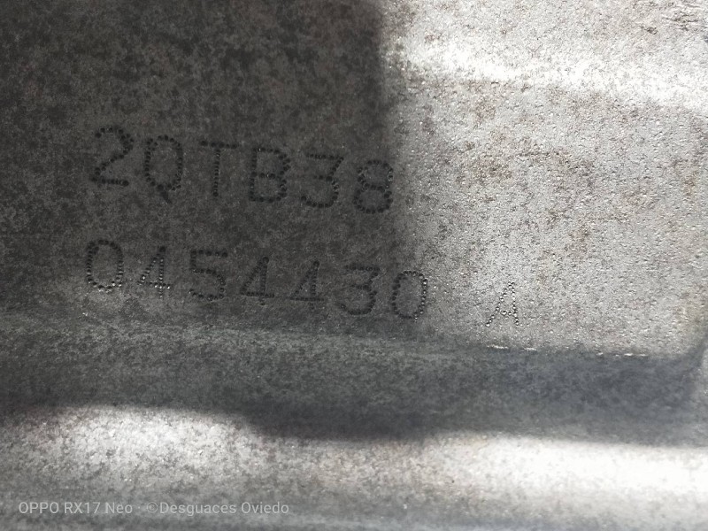 Recambio de caja cambios para citroen xsara berlina 1.9 diesel referencia OEM IAM 20TB38 0454430A  Recambio de caja cambios para citroen xsara berlina 1.9 diesel referencia OEM IAM 20TB38 0454430A