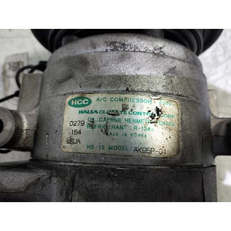 Recambio de compresor aire acondicionado para hyundai coupe (j2) 2.0 fx coupe referencia OEM IAM AK95P01 F500 