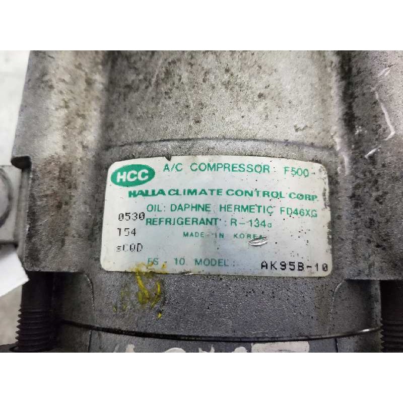 Recambio de compresor aire acondicionado para hyundai coupe (j2) 2.0 16v cat referencia OEM IAM AK95B10 F500 