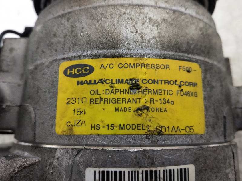 Recambio de compresor aire acondicionado para hyundai coupe (gk) 1.6 fx referencia OEM IAM CD1AA05 F500 