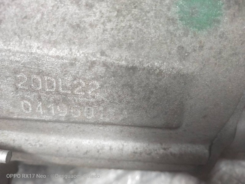 Recambio de caja cambios para peugeot 206 berlina xt referencia OEM IAM 20DL22 0419601 