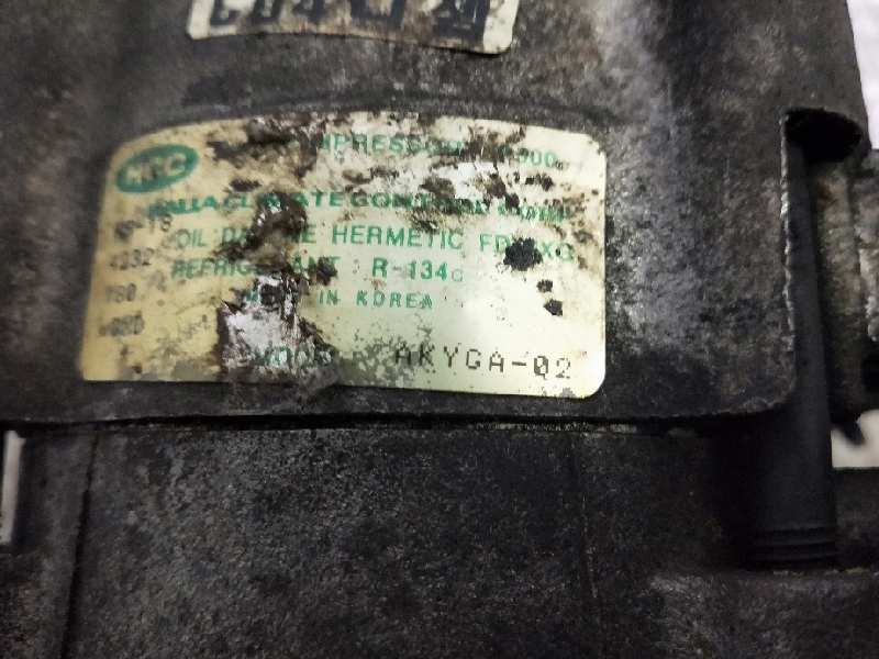 Recambio de compresor aire acondicionado para hyundai elantra referencia OEM IAM AKYGA02 F500 