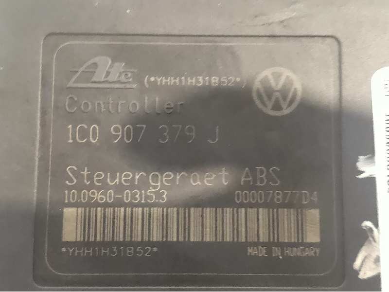 Recambio de abs para volkswagen bora berlina (1j2) highline referencia OEM IAM 10096003153 1C0907379J 1J0614117F ATE