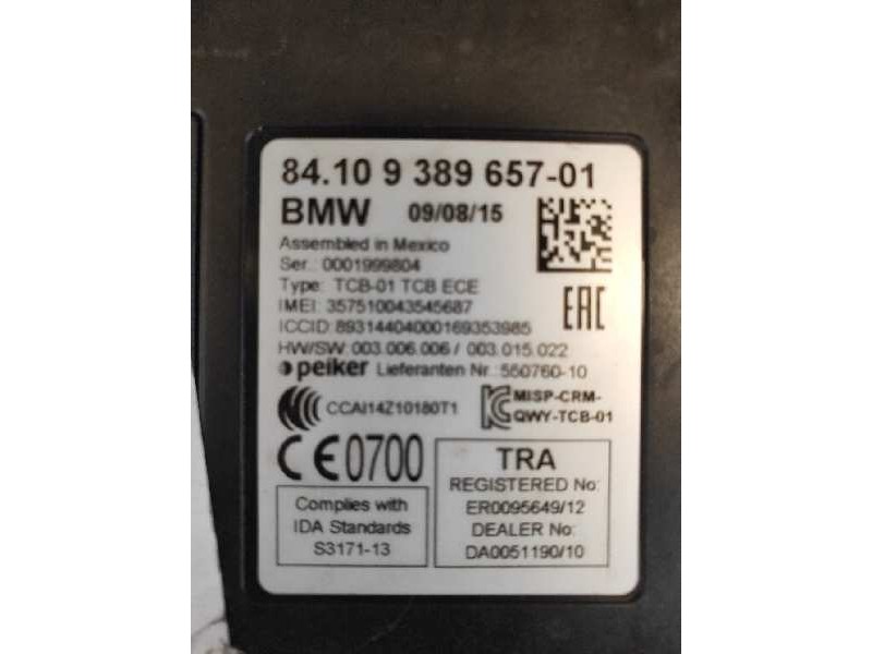 Recambio de modulo electronico para bmw x3 (f25) xdrive 30d referencia OEM IAM 84138965701  