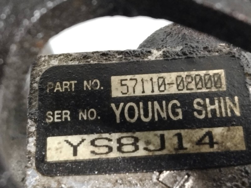 Recambio de bomba direccion para hyundai atos (mx) 1.0 cat referencia OEM IAM 5711002000  