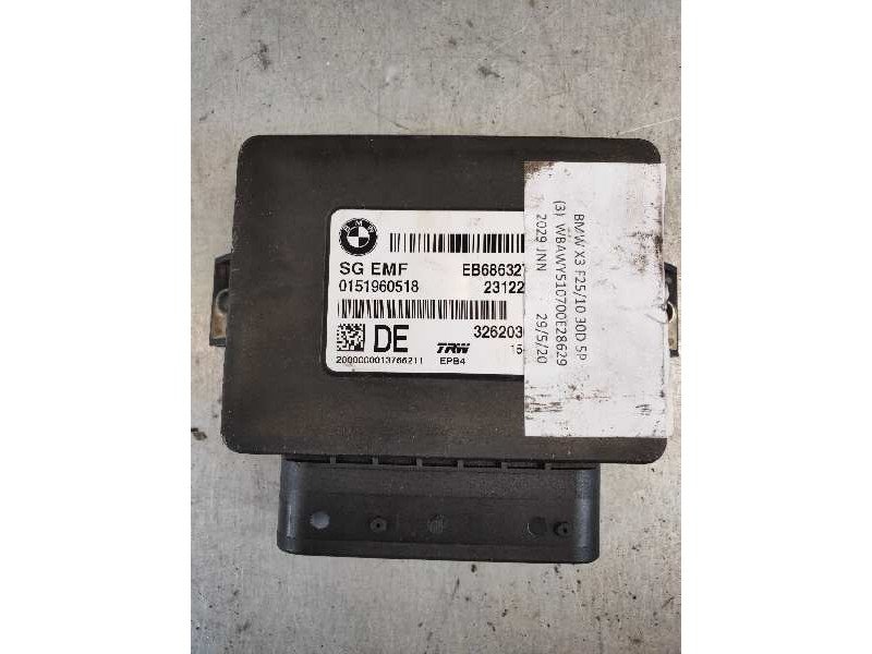 Recambio de modulo electronico para bmw x3 (f25) xdrive 30d referencia OEM IAM 0151960518  