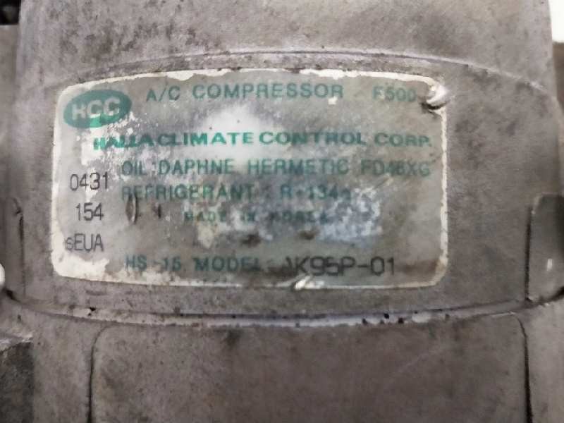 Recambio de compresor aire acondicionado para hyundai coupe (j2) 1.6 cat referencia OEM IAM AK95P01 F500  Recambio de compresor aire acondicionado para hyundai coupe (j2) 1.6 cat referencia OEM IAM AK95P01 F500