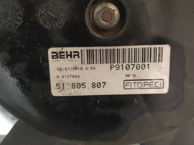 Recambio de electroventilador para fiat fiorino básico referencia OEM IAM 51805807 P9107001 51780703 