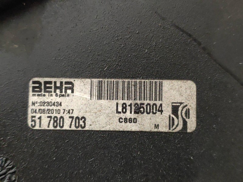 Recambio de electroventilador para fiat fiorino básico referencia OEM IAM 51805807 P9107001 51780703 