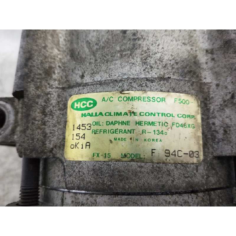 Recambio de compresor aire acondicionado para hyundai lantra (j1) 1.8 16v cat referencia OEM IAM F94C03 F500 