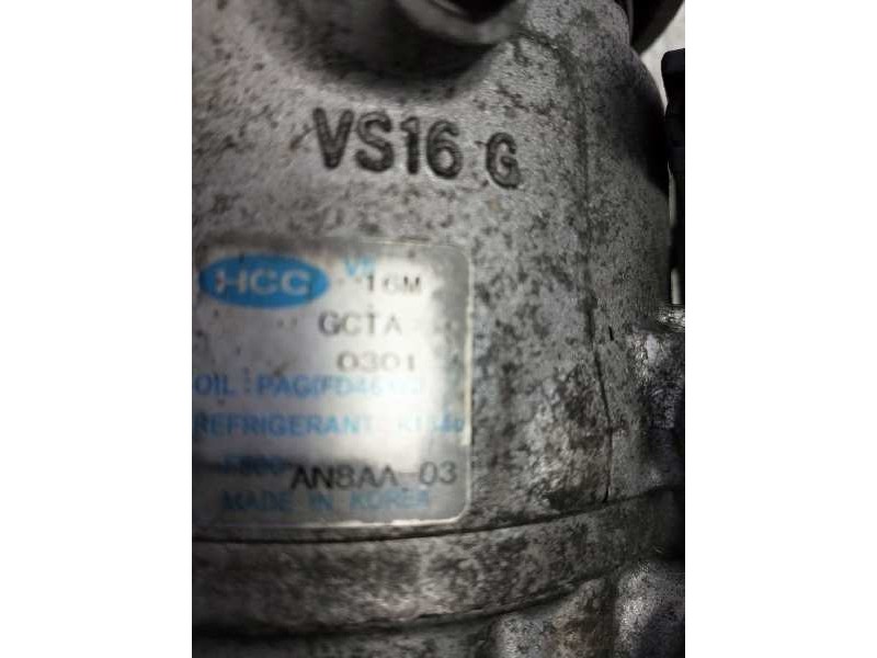 Recambio de compresor aire acondicionado para hyundai i30 referencia OEM IAM AN8AA03 F500 