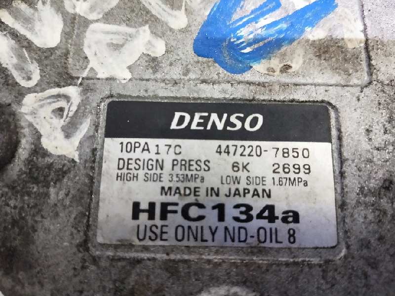 Recambio de compresor aire acondicionado para iveco daily combi referencia OEM IAM 4472207850 10PA17C 