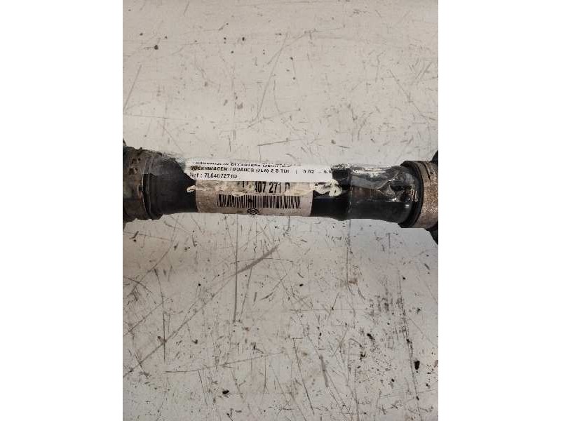 Recambio de transmision delantera izquierda para volkswagen touareg (7la) 2.5 tdi referencia OEM IAM 7L6407271D  