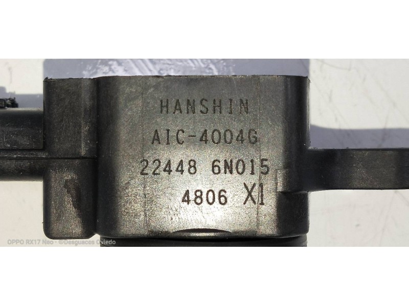 Recambio de bobina encendido para nissan primera berlina (p12) acenta referencia OEM IAM 224486N015  