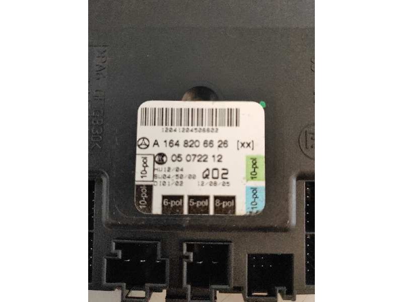 Recambio de modulo electronico para mercedes clase m (w164) 320 / 350 cdi (164.122) referencia OEM IAM A1648206626 05072212 