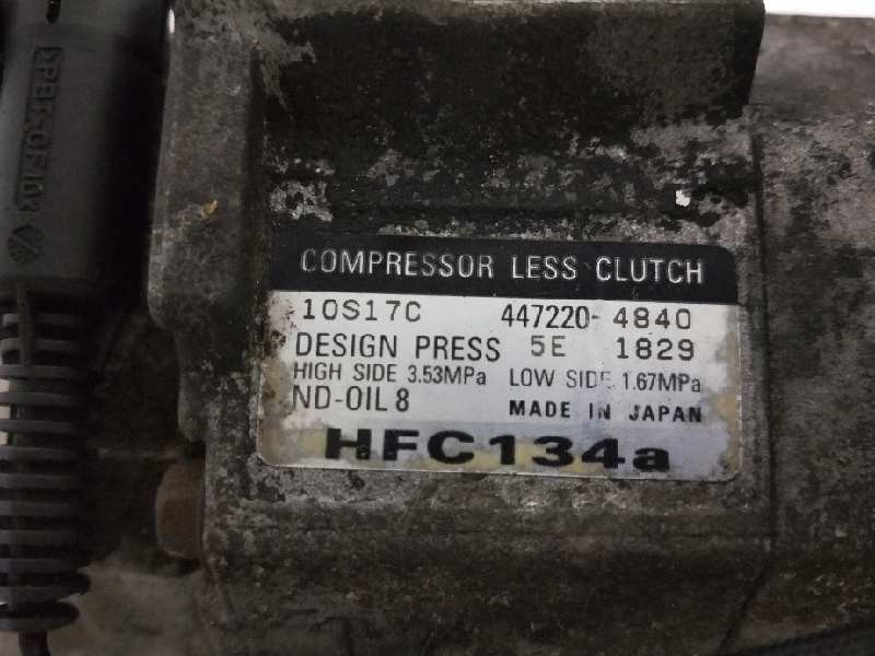 Recambio de compresor aire acondicionado para jeep gr.cherokee (wj/wg) 2.7 crd cat referencia OEM IAM 4472204840 10S17C 