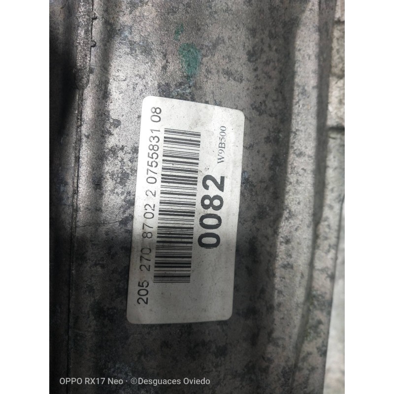 Recambio de caja cambios para mercedes clase c (w205) lim. c 220 cdi bluetec (205.004) referencia OEM IAM A2052708702 725018 220
