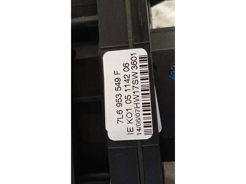 Recambio de mando luces para volkswagen touareg (7l6) tdi r5 referencia OEM IAM 7L6953549F  