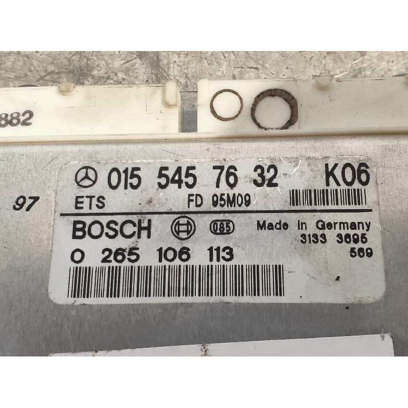 Recambio de centralita abs para mercedes clase e (w210) berlina 320 (210.055) referencia OEM IAM 0265106113 0155457632 BOSCH