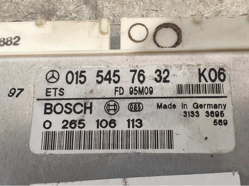 Recambio de centralita abs para mercedes clase e (w210) berlina 320 (210.055) referencia OEM IAM 0265106113 0155457632 BOSCH