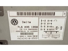 Recambio de sistema audio / radio cd para volkswagen touareg (7l6) tdi r5 referencia OEM IAM 7L6035195B   2