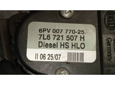Recambio de potenciometro pedal para volkswagen touareg (7l6) tdi r5 referencia OEM IAM 7L6721507H 6PV00777025  2