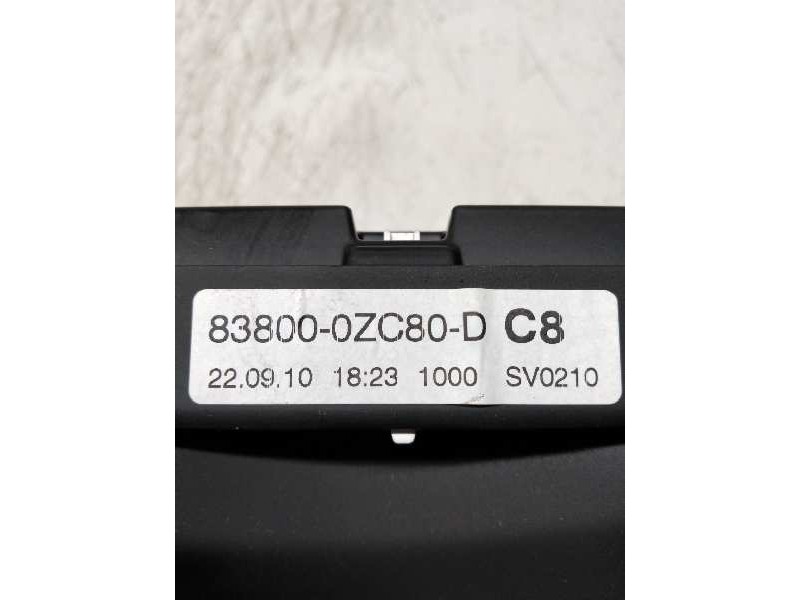 Recambio de cuadro instrumentos para toyota auris active referencia OEM IAM A2C53245521 A2C53358735 838000ZC80D