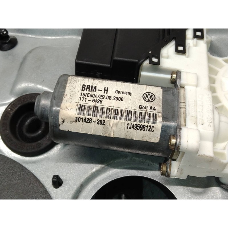 Recambio de elevalunas trasero derecho para volkswagen bora berlina (1j2) conceptline referencia OEM IAM 1J5839756C 1J5839730G 1
