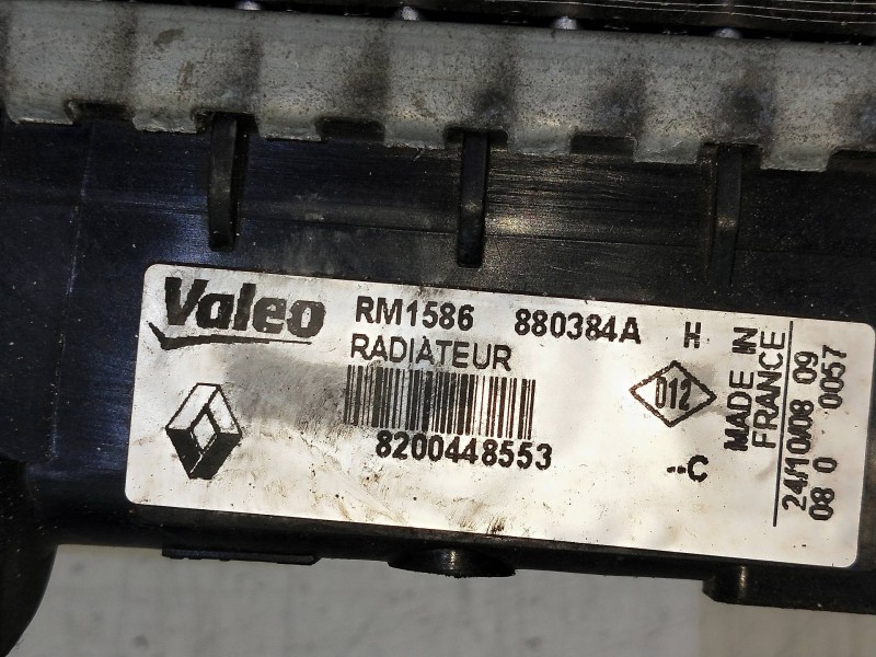 Recambio de radiador agua para renault twingo authentique referencia OEM IAM 8200369307 8200448553 880384A