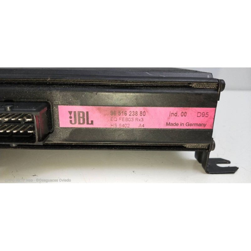 Recambio de modulo electronico para peugeot 406 coupe (s1/s2) 2,2 hdi ultima edizione pack referencia OEM IAM 9651623880  