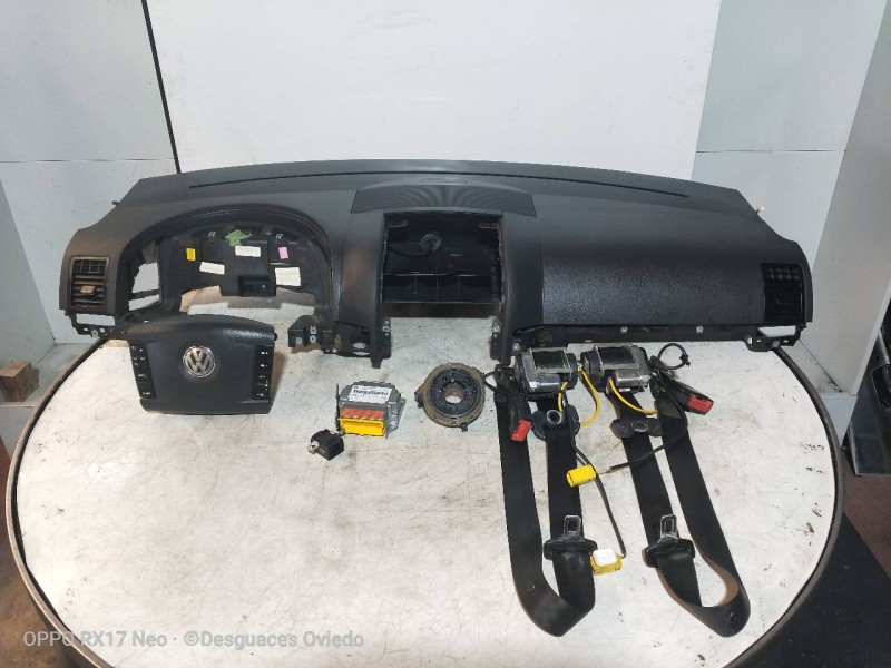 Recambio de kit airbag para volkswagen touareg (7l6) tdi r5 referencia OEM IAM   