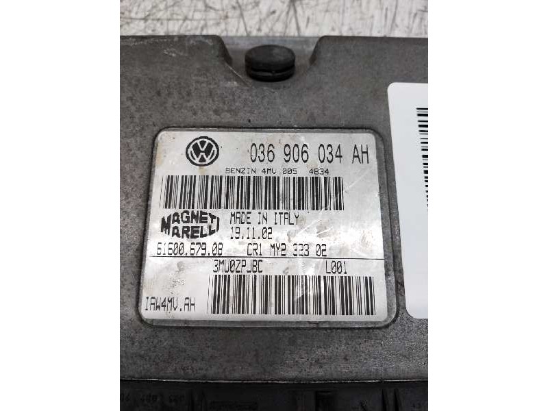 Recambio de centralita motor uce para seat ibiza (6l1) fresh referencia OEM IAM IAW4MVAH 6160067908 036906034AH Recambio de centralita motor uce para seat ibiza (6l1) fresh referencia OEM IAM IAW4MVAH 6160067908 036906034AH