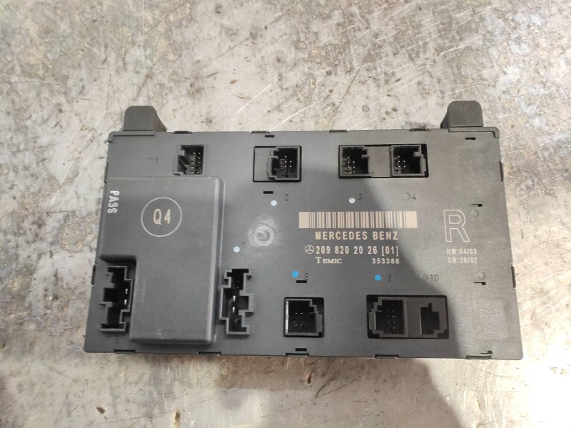 Recambio de modulo electronico para mercedes clase clk (w209) coupe 200 compressor (209.341) referencia OEM IAM 2098202026 35338