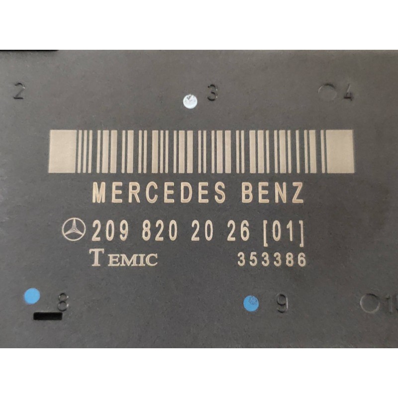 Recambio de modulo electronico para mercedes clase clk (w209) coupe 200 compressor (209.341) referencia OEM IAM 2098202026 35338