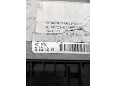 Recambio de centralita motor uce para citroen c4 berlina collection referencia OEM IAM 0281013331 9662213180 EDC16C34 2