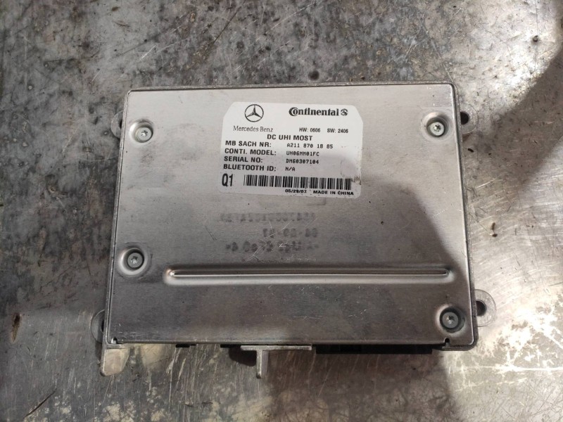 Recambio de modulo electronico para mercedes clase clk (w209) coupe 200 compressor (209.341) referencia OEM IAM A2118701885  