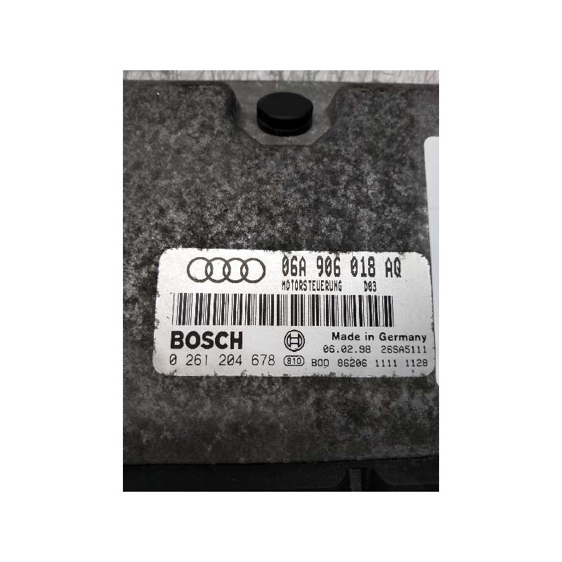 Recambio de centralita motor uce para audi a3 (8l) 1.8 t ambiente referencia OEM IAM 0261204678 06A906018AQ 