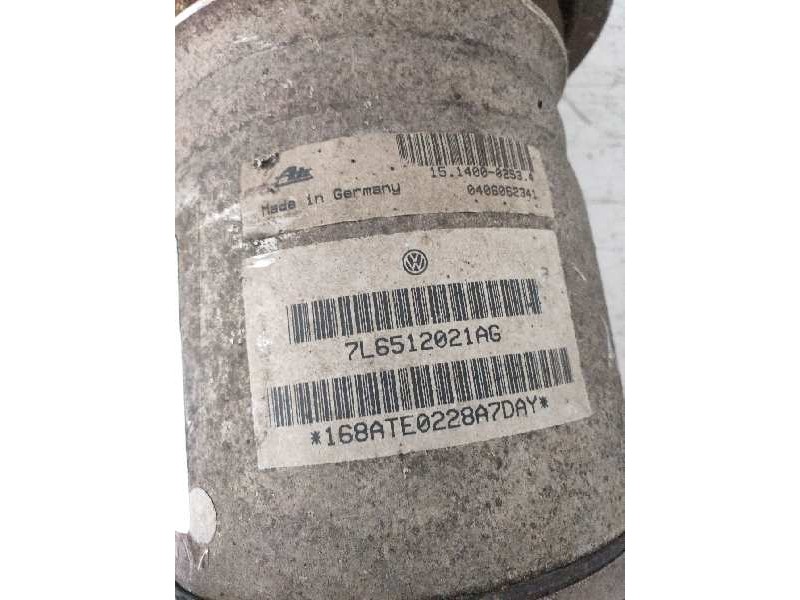 Recambio de amortiguador trasero izquierdo para volkswagen touareg (7la) tdi v10 referencia OEM IAM 7L6512021AG  